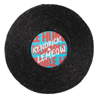 Griffoir rotatif pour chat FuzzYard Record Cat Kendrick Lemeow