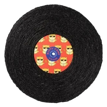Griffoir rotatif pour chat FuzzYard Record Cat Kitty Cent