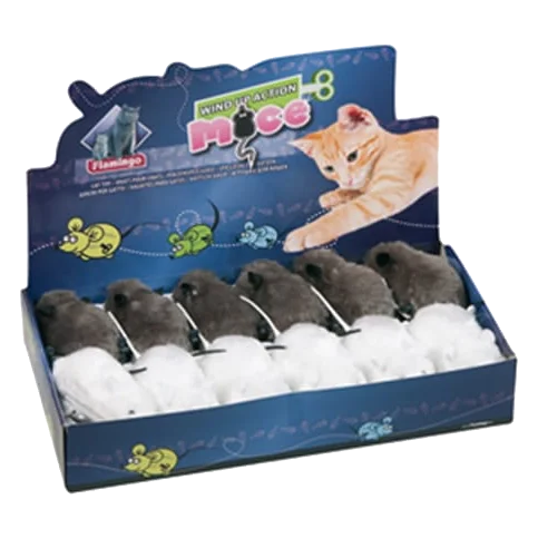 Grande souris en corde pour chat
