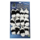 Souris à poils longs multicolore pour chat, 11,5 cm