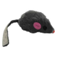 Souris en fourrure de lapin pour chat, 5 cm, pot de 80