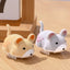 Ratón de peluche eléctrico que corre solo para gatos, vista de detalle 2