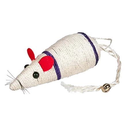 Souris en sisal pour chat