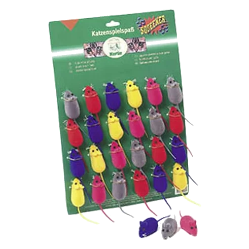 Souris en vinyle pour chat