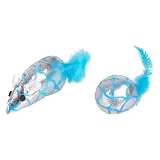 Souris et balle Blinky pour chat
