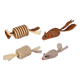 Souris et rouleau en sisal pour chat