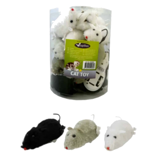 Souris mécaniques pour chat, 12 cm