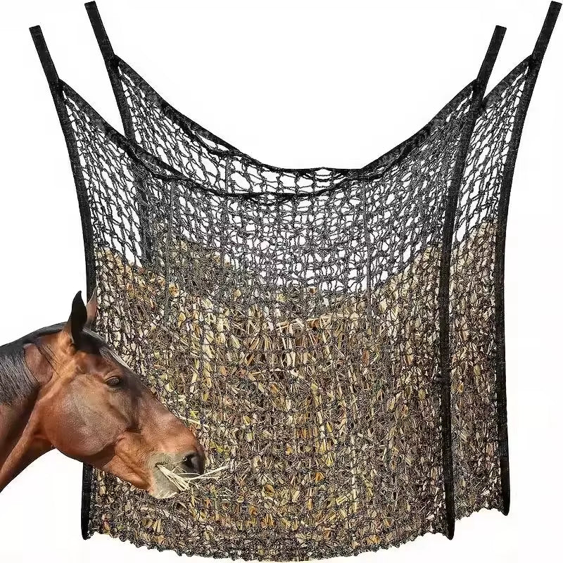Filet à foin grande capacité pour chevaux, tailles S et L – vue 2