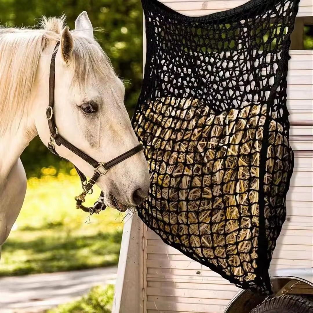 Filet à foin grande capacité pour chevaux, tailles S et L – vue 4