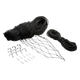 Filet de protection pour chat Flamingo noir, 2 × 3 m, corde 11 mm