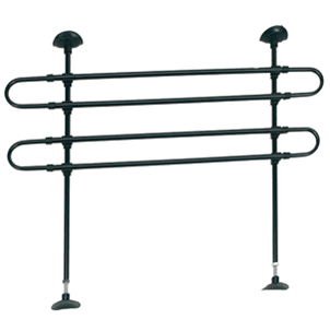 Grille de séparation voiture deux rangées pour chien