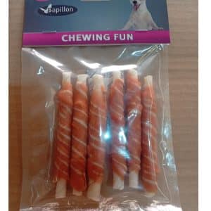 Bâtonnets au saumon pour chien, 12 cm, 6 pièces, 60 g