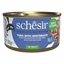 Pâtée chat Schesir thon avec petits anchois, boîte 85 g