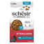 Croquettes chat Schesir Animal Protein Stérilisé poisson, 400 g