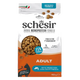 Croquettes chat Schesir Animal Protein Entretien poisson, 400 g