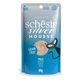 Pâtée chat Schesir Silver mousse poulet, sachet 80 g