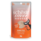 Pâtée chat Schesir Silver mousse saumon et poulet, sachet 80 g