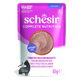 Pâtée chat Schesir mousse thon avec poulet et jambon, sachet 85 g