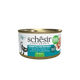 Pâtée chat Schesir thon avec sériole, boîte 70 g