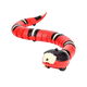 Serpiente eléctrica que esquiva obstáculos para gatos, recargable, roja - ZONLIDOOG
