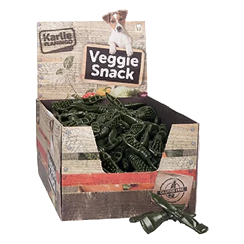 Friandise dentaire Veggie à la chlorophylle pour chien, 10 et 16 cm