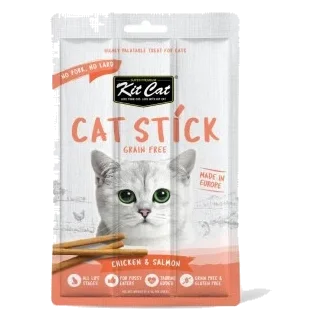 Friandise pour chat Kit Cat Cat Stick poulet et saumon 15 g