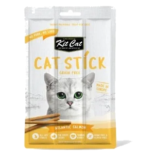 Friandise pour chat Kit Cat Cat Stick saumon de l'Atlantique 15 g
