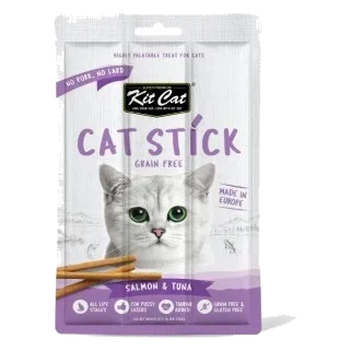 Friandise pour chat Kit Cat Cat Stick saumon et thon 15 g