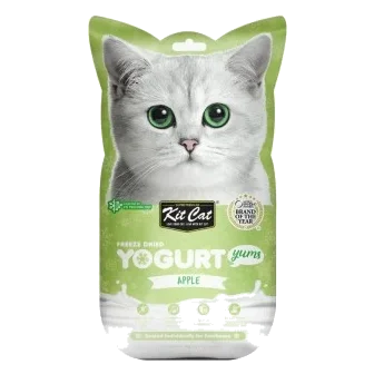 Friandises pour chat Kit Cat Yogurt Yums pomme 10 g