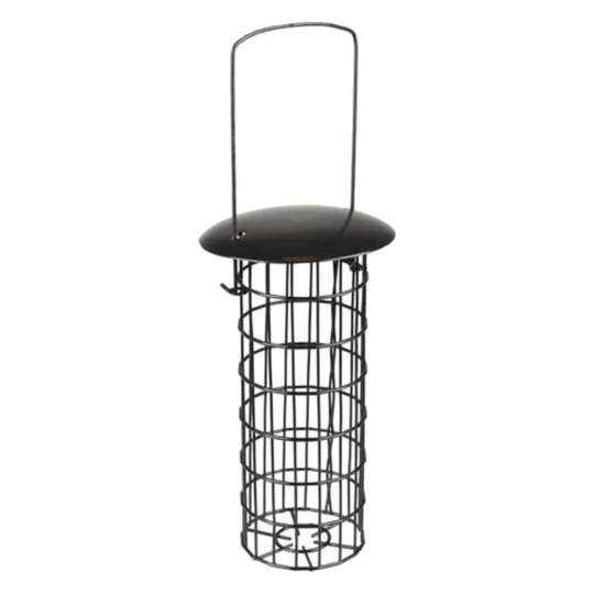 Support boules de graisse Sidra noir pour oiseaux