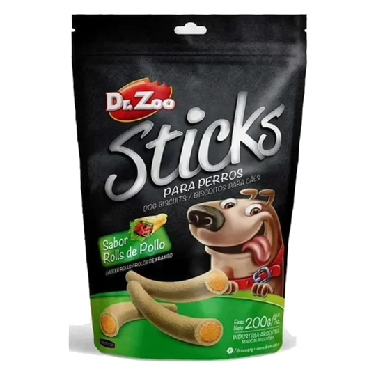 Sticks au poulet Doctor Zoo pour chien, 50 g