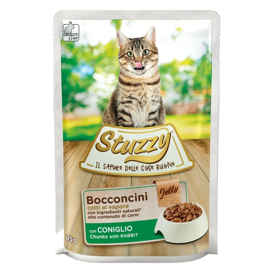 Pâtée chat Stuzzy Cat lapin, sachet 85 g