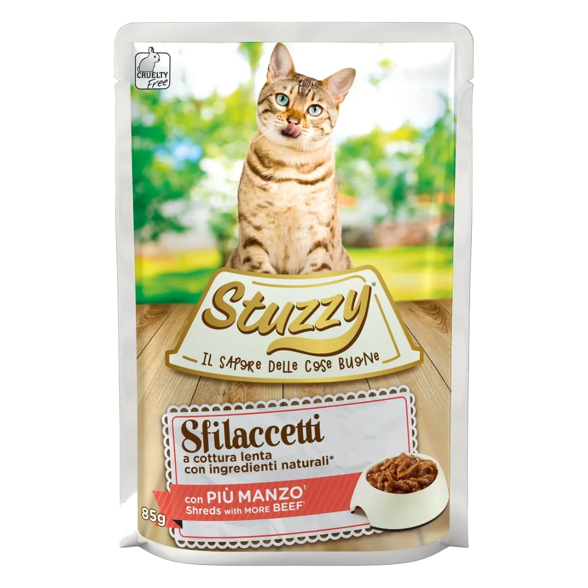 Pâtée chat Stuzzy Cat Speciality bœuf, sachet 85 g
