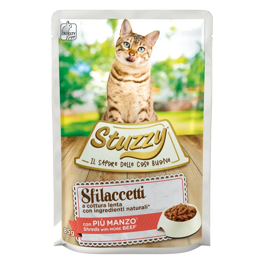 Pâtée chat Stuzzy Cat Speciality bœuf, sachet 85 g