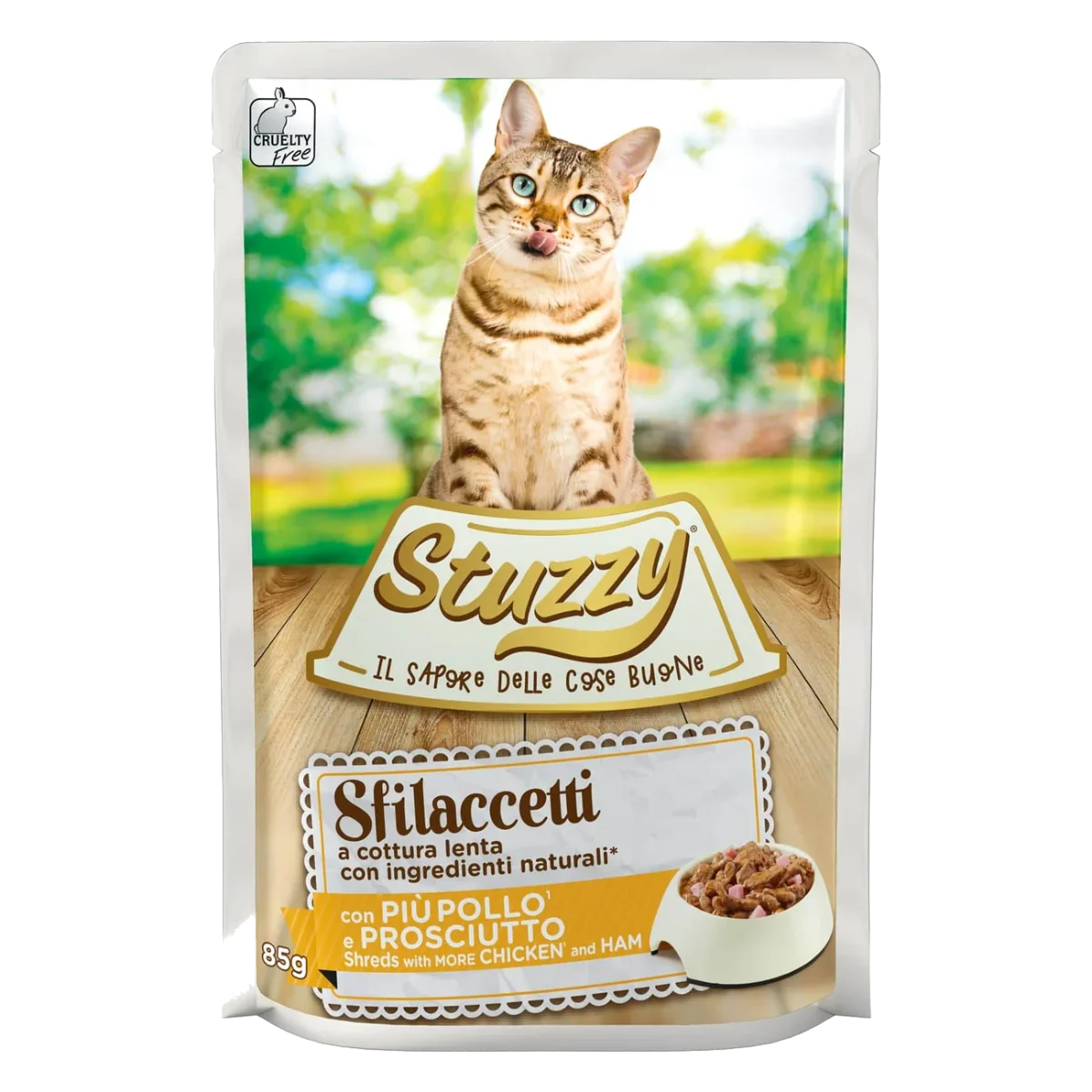 Pâtée chat Stuzzy Cat Speciality poulet et jambon, sachet 85 g