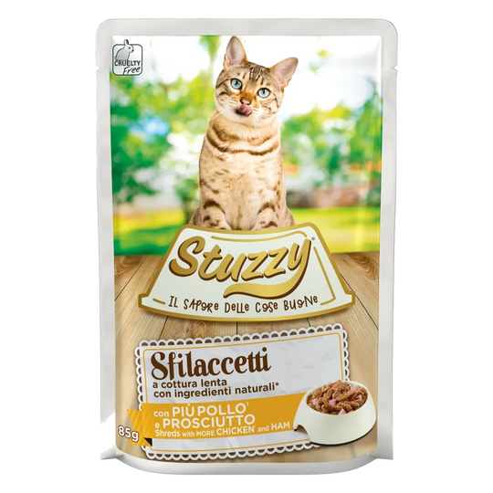 Pâtée chat Stuzzy Cat Speciality poulet et jambon, sachet 85 g