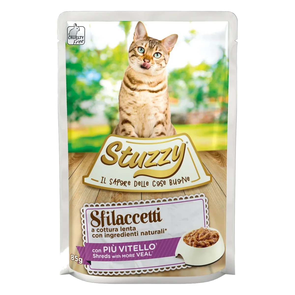 Pâtée chat Stuzzy Cat Speciality veau, sachet 85 g