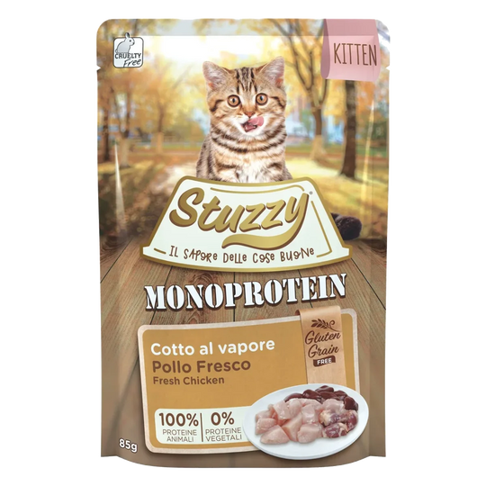 Pâtée chaton Stuzzy Grain Free Monoprotein, 85 g