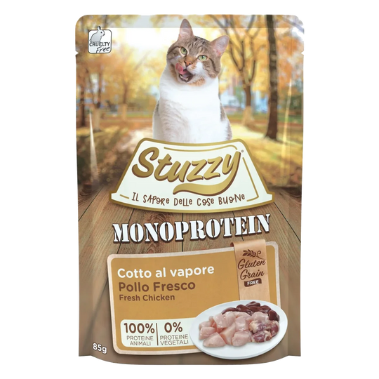Pâtée chat Stuzzy Grain Free Monoprotein poulet frais, 85 g