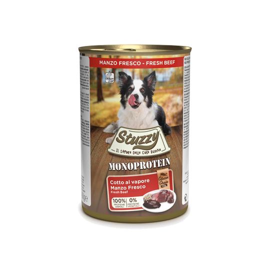 Pâtée chien Stuzzy Monoprotein bœuf frais