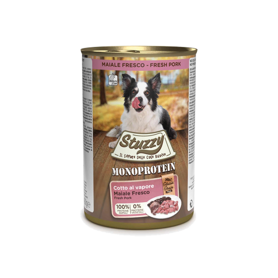 Pâtée chien Stuzzy Monoprotein porc frais