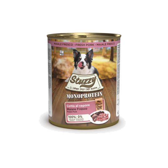 Pâtée chien Stuzzy Monoprotein porc frais