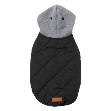 Sweat à capuche pour chien FuzzYard Cremorne noir