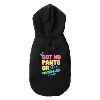 Sweat à capuche pour chien FuzzYard Got No Pants