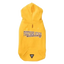 Sweat à capuche chien FuzzYard State jaune