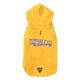 Sweat à capuche chien FuzzYard State jaune