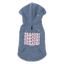 Sweat à capuche pour chien FuzzYard Treats bleu