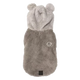 Sweat à capuche chien FuzzYard Winnie gris, taille 6