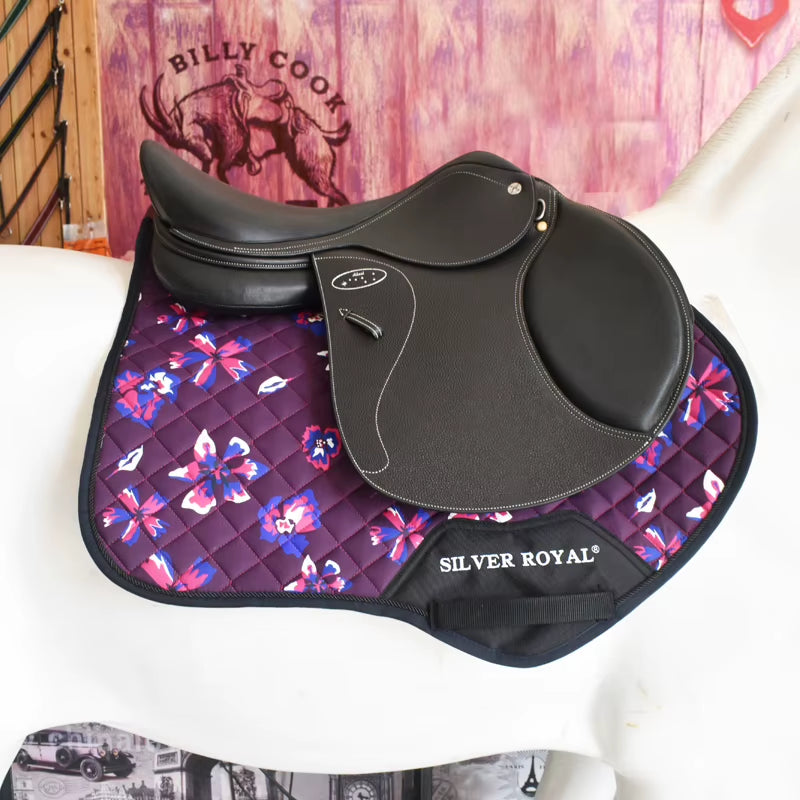 Tapis de selle anglaise pour cheval, plusieurs couleurs – vue 4