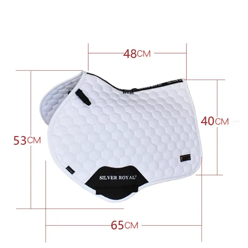 Tapis de selle anglaise pour cheval, plusieurs couleurs